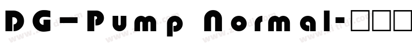 DG_Pump Normal字体转换